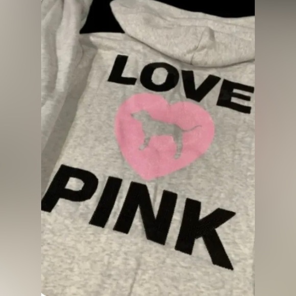 Victoria's Secret Pink Originals Bling fullzip
Hoodie & Sweatpants size Xl XXl - Picture 7 of 11